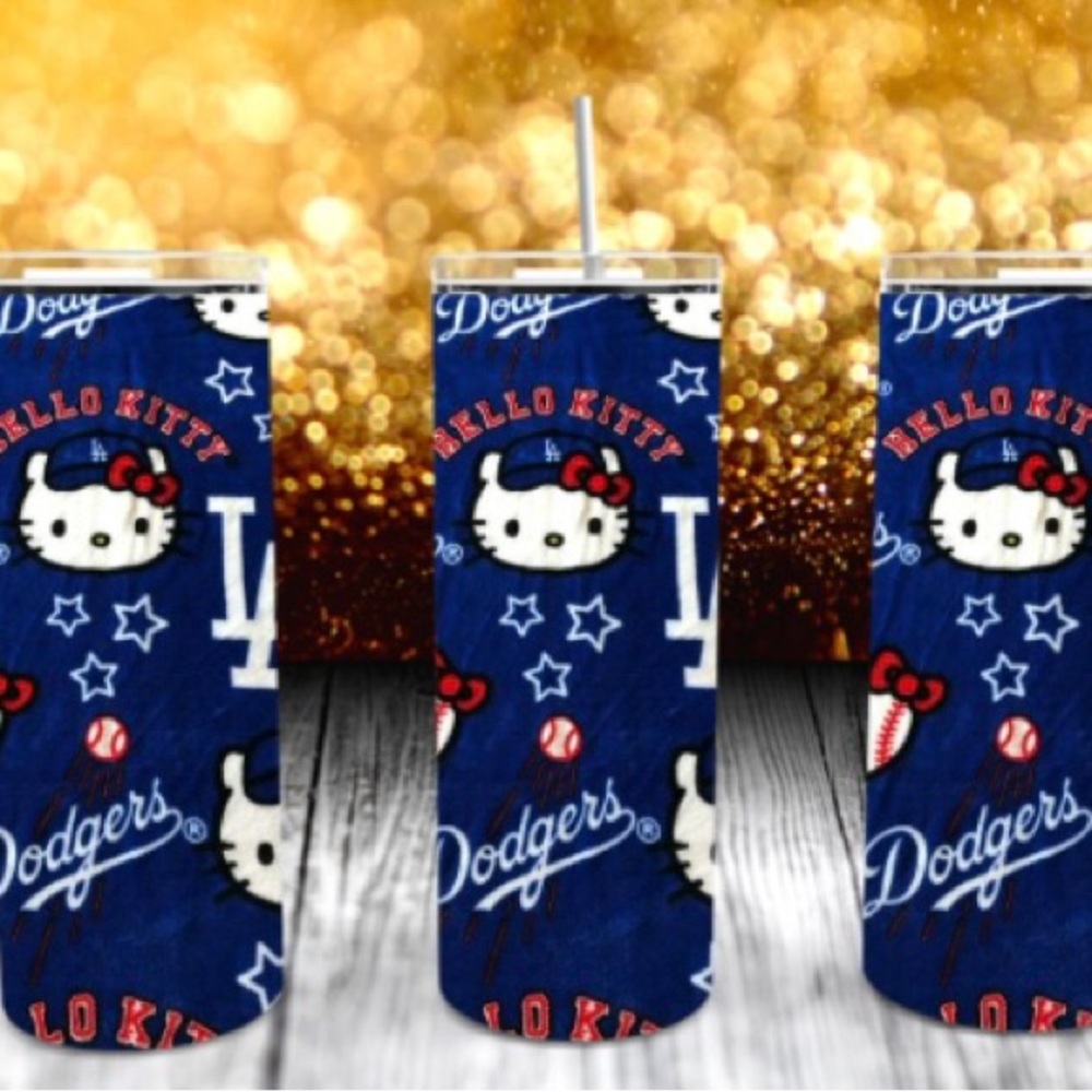 Blue HELLO KITTY TUMBLER LA